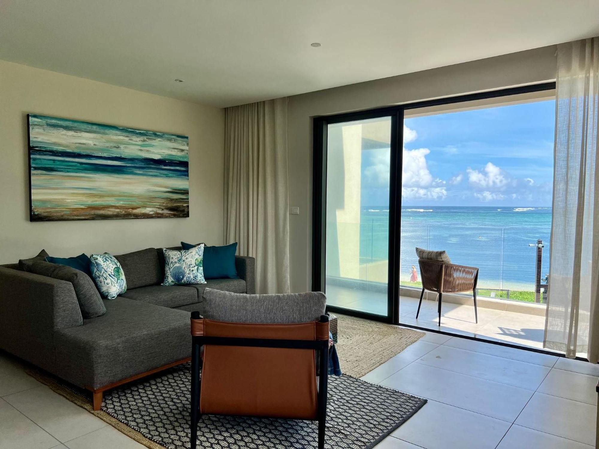 Beachfront Ocean Terraces Residence, Poste Lafayette-apt-a4 Appartement Rivière du Rempart
