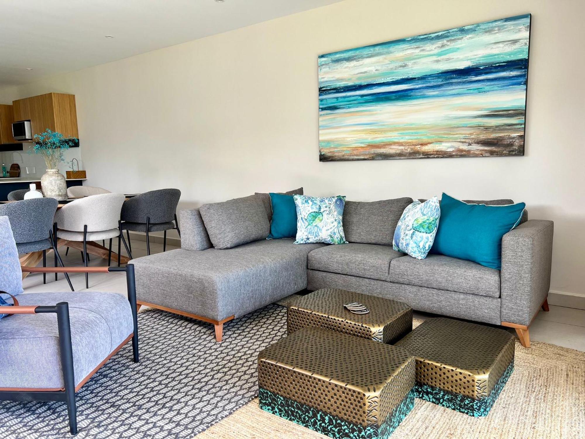 Beachfront Ocean Terraces Residence, Poste Lafayette-apt-a4 Rivière du Rempart